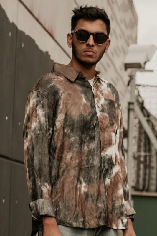 Full Sleeve Tie-Dye Shirt
